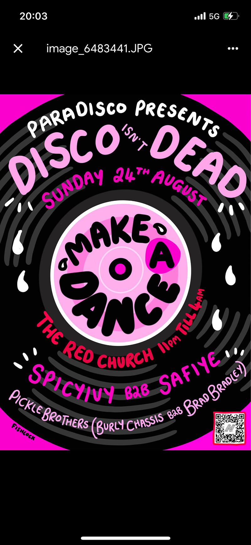 Disco Isn’t Dead with Make A Dance at The Red Church