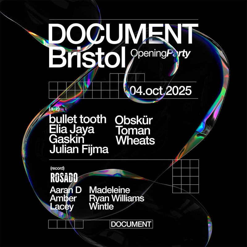 Document Opening Party: bullet tooth, Gaskin, Obskür at DOCUMENT