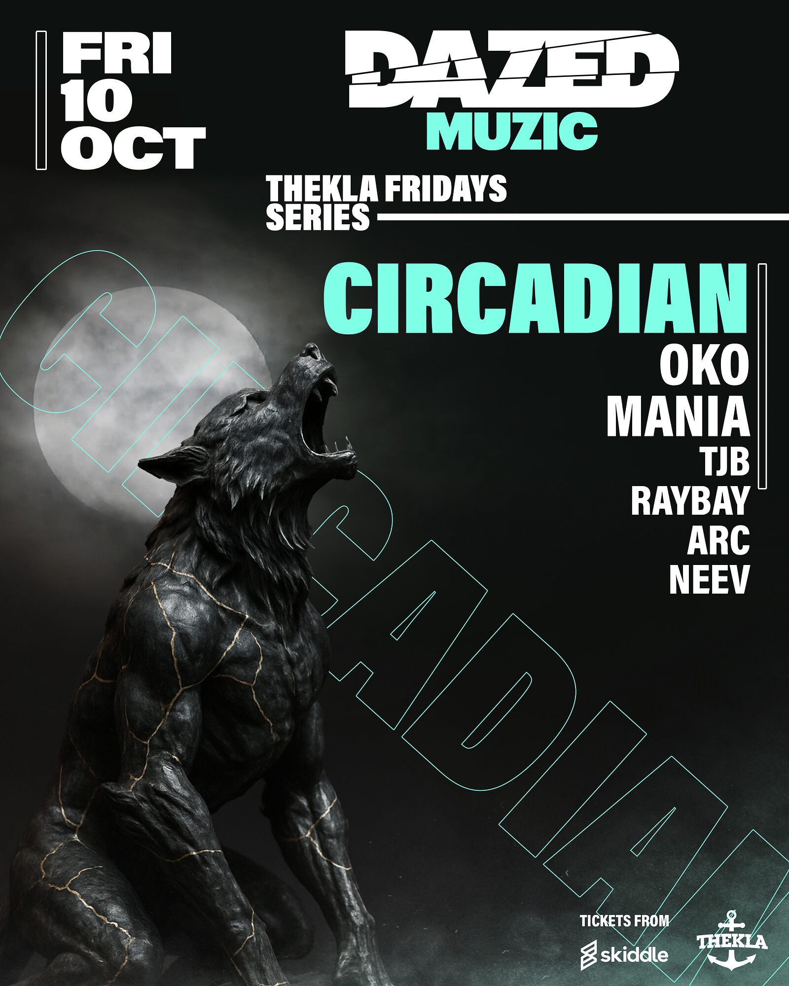 Dazed Muzic Presents: Circadian at Thekla
