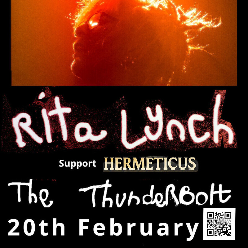 RITA LYNCH + hermeticus at The Thunderbolt