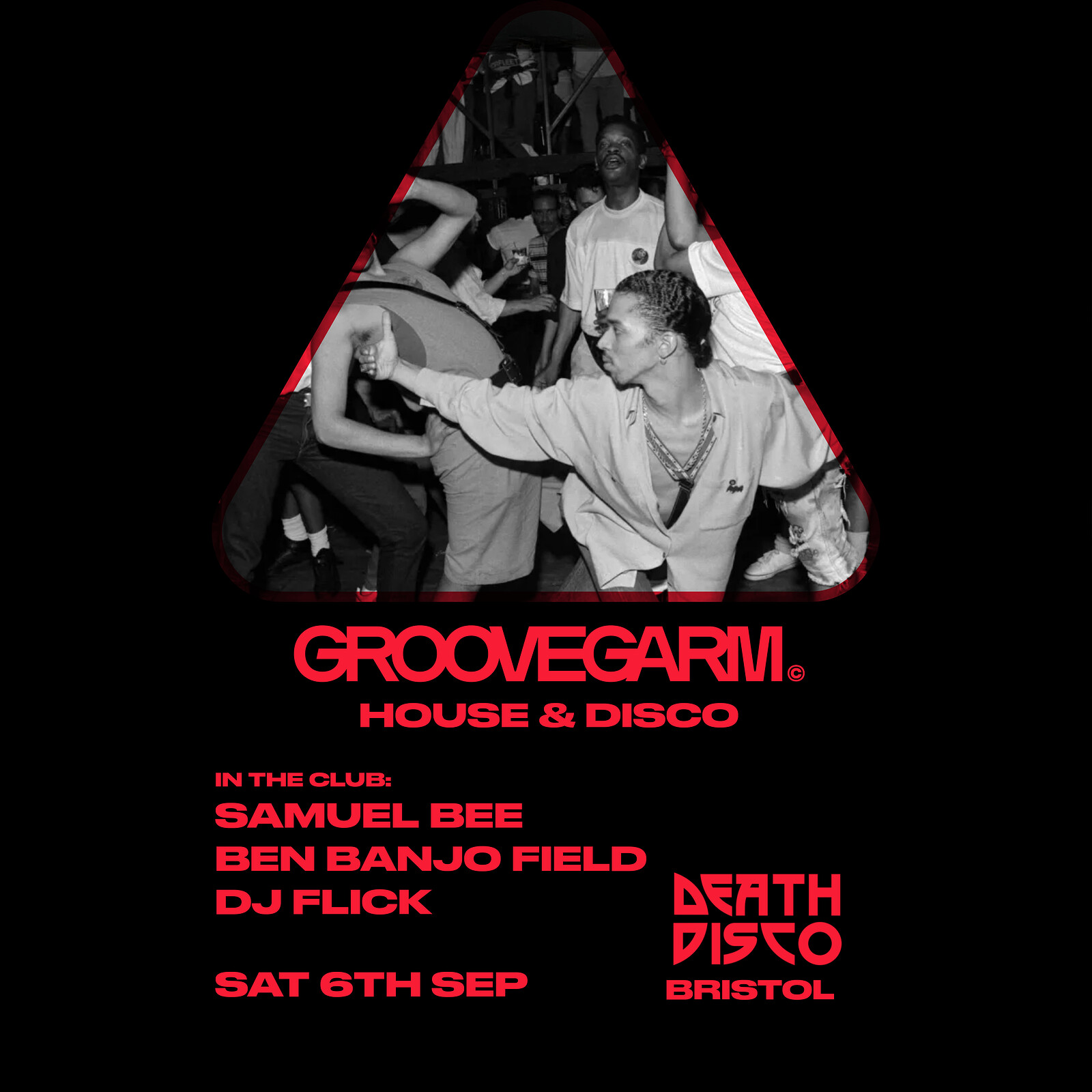 GROOVE GARM PRESENTS: HOUSE & DISCO at Death Disco