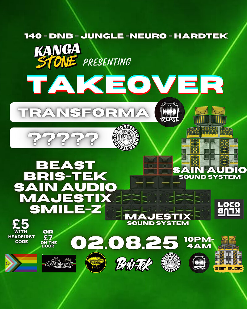 Kanga:Stone Takeover at Loco Klub