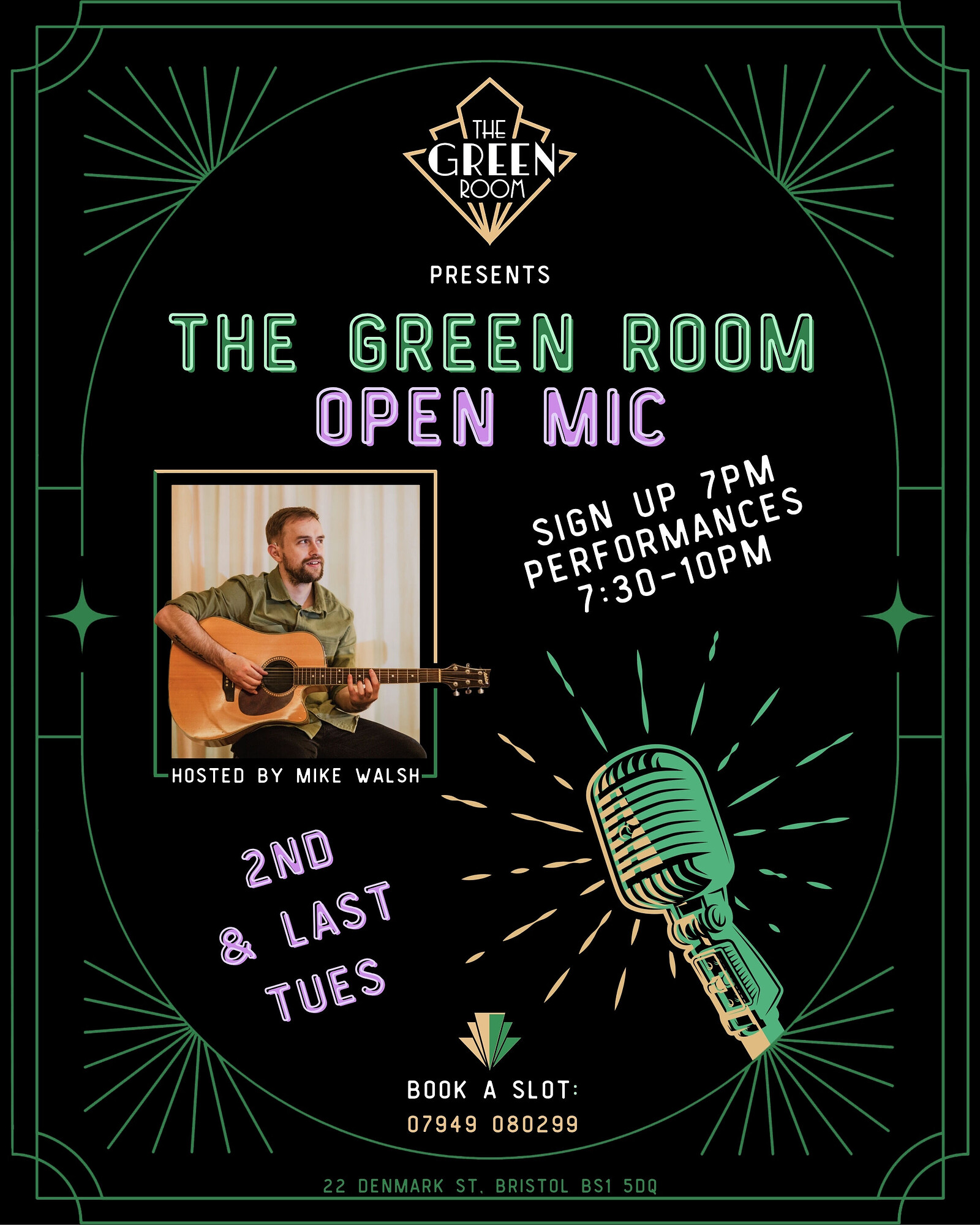 The Green Room Open Mic at The Green Room