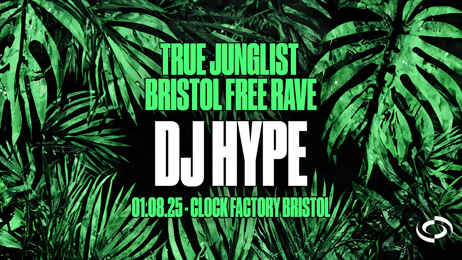 True Junglist RAVE DJ Hype + More at Clock Factory