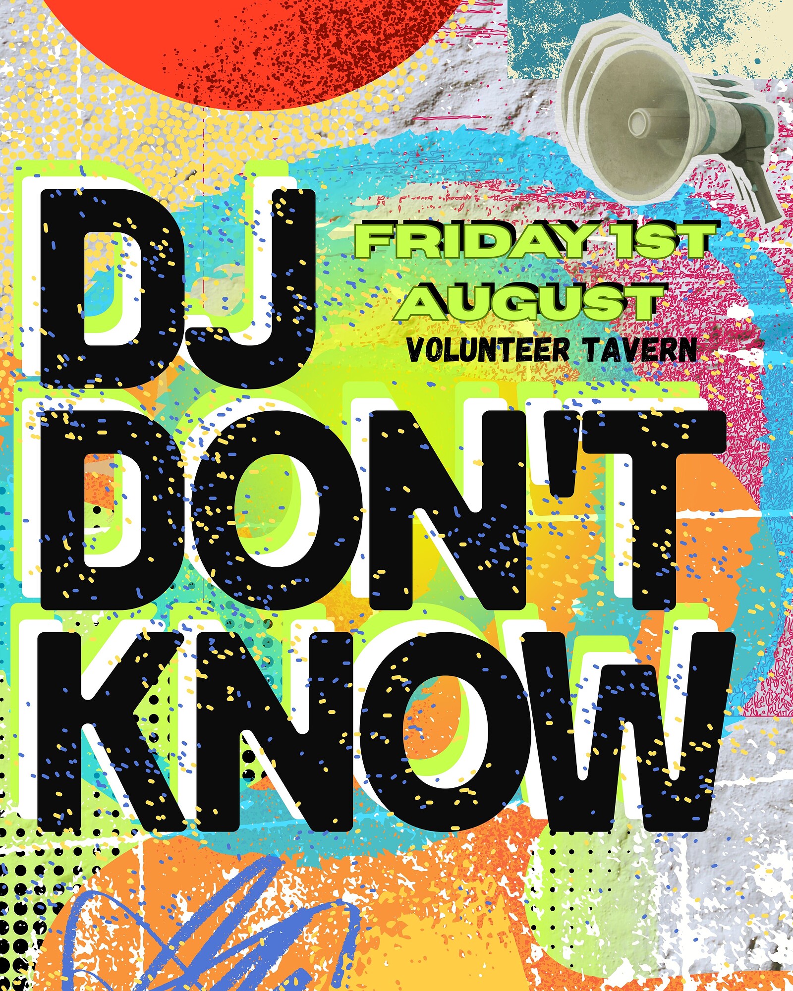 DJ DONT KNOW at Volunteer Tavern