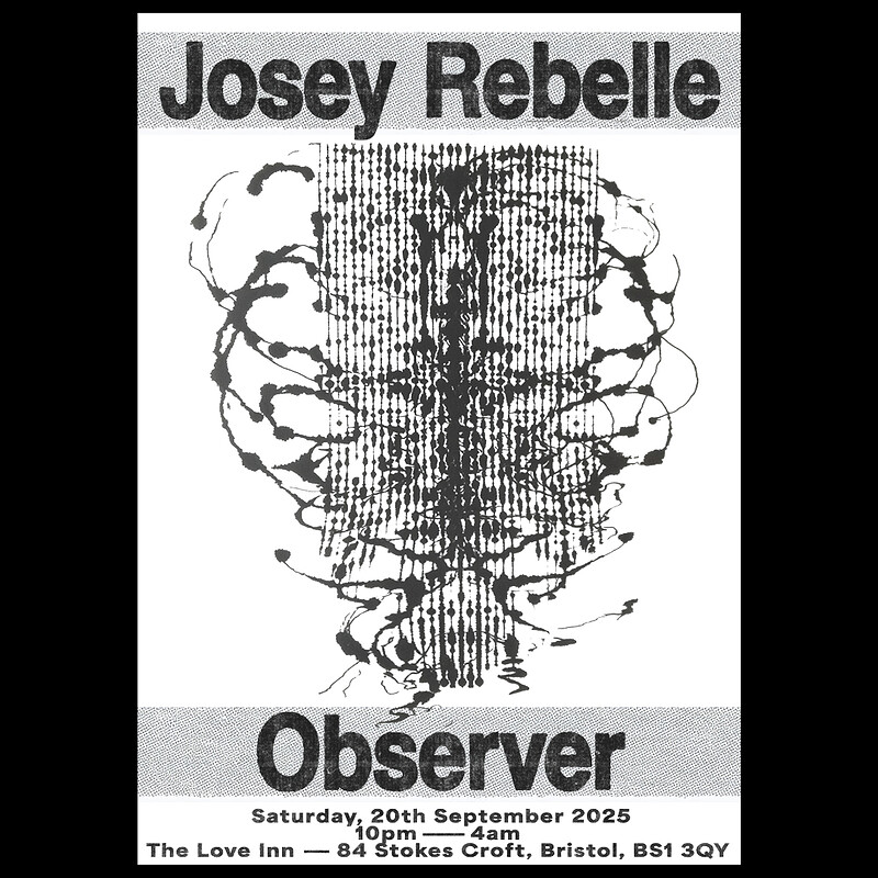 SHFTD w/ Josey Rebelle + Observer at The Love Inn