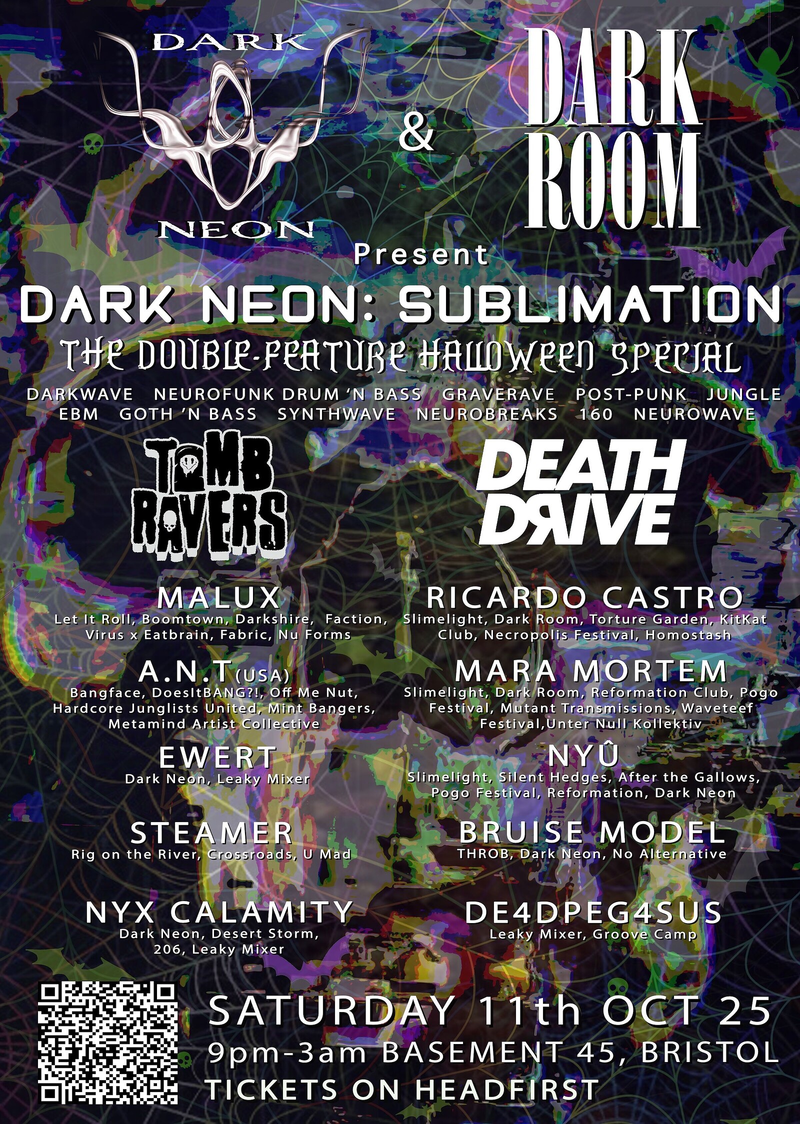 Dark Neon: Sublimation at Basement 45