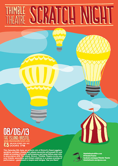 Thimble Theatre Scratch Night at The Island