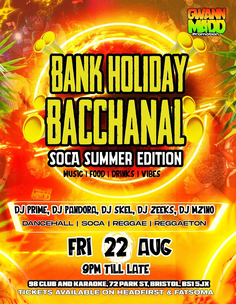 Gwan madd promotions at Club 98