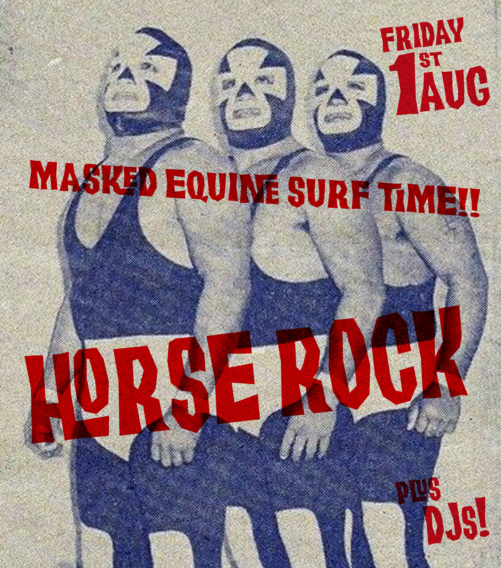 Masked Equine Surf at The Elmer's Arms