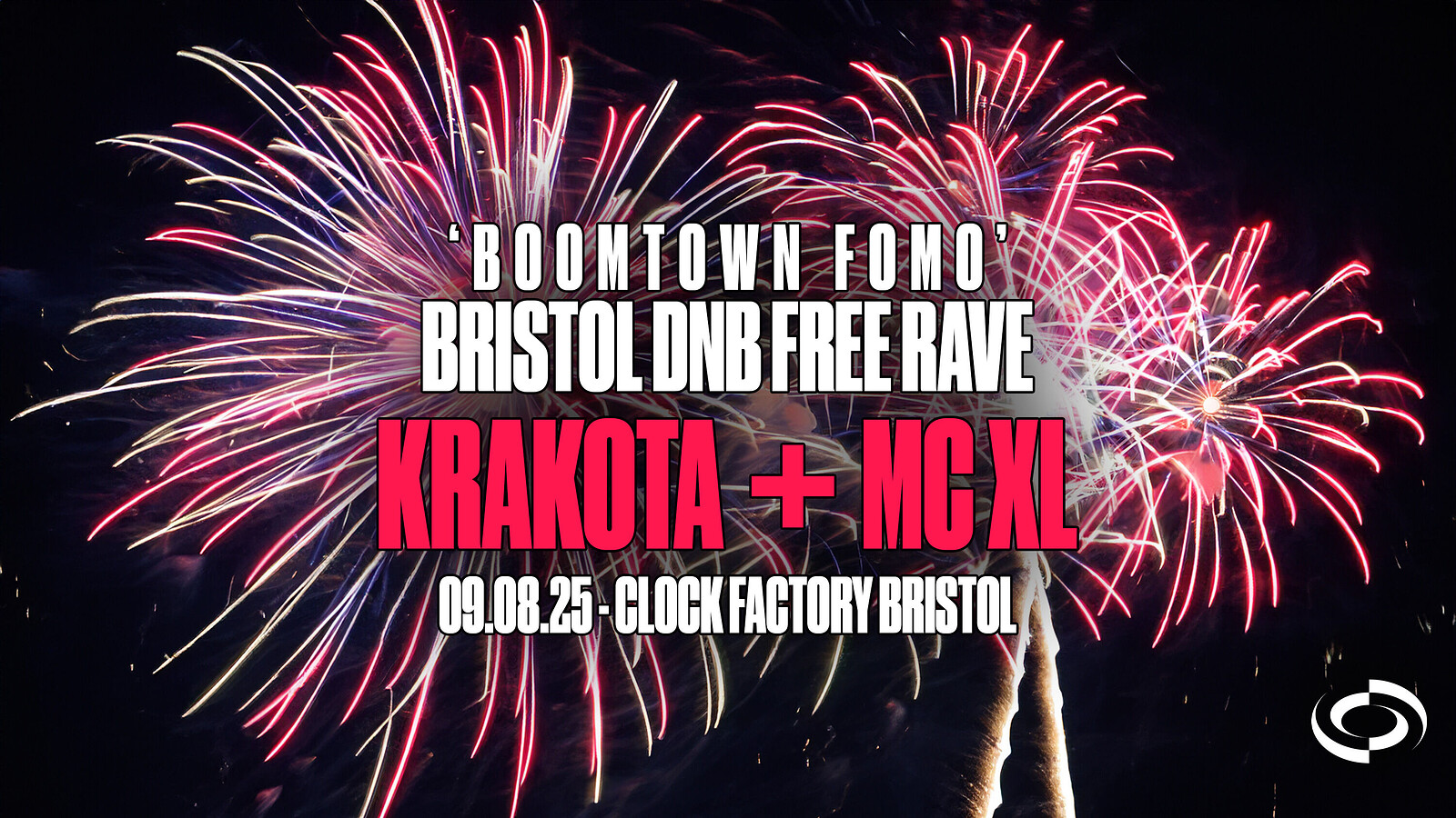 'Boomtown FOMO' DNB RAVE Krakota + MC XL at Clock Factory