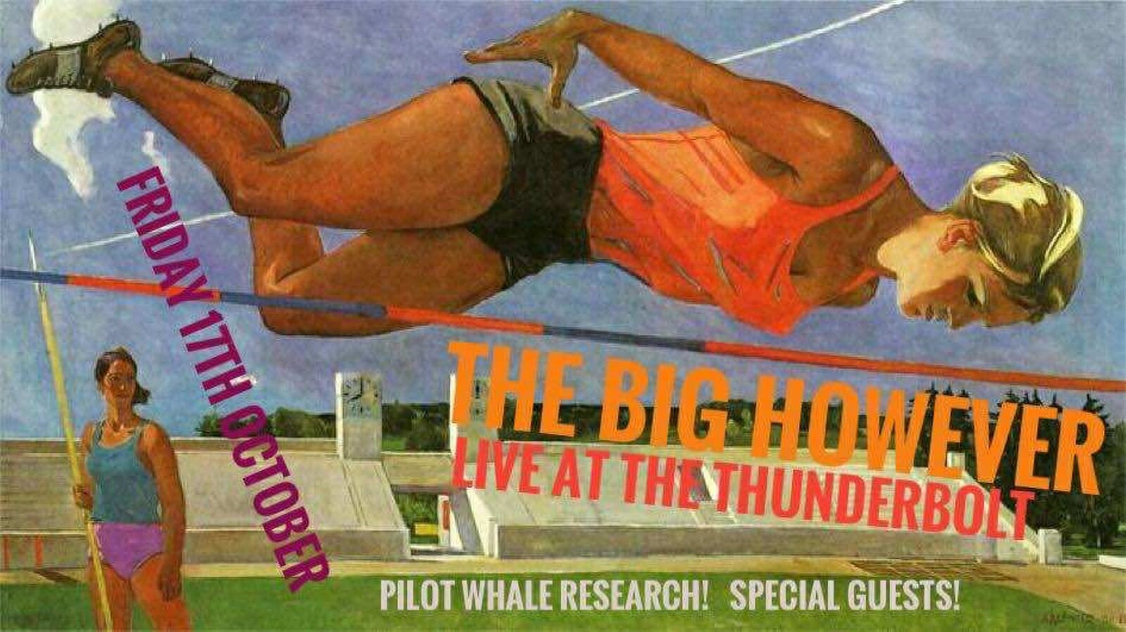 THE BIG HOWEVER + PILOT WHALE RESEARCH + SPECIAL GUESTS at The Thunderbolt