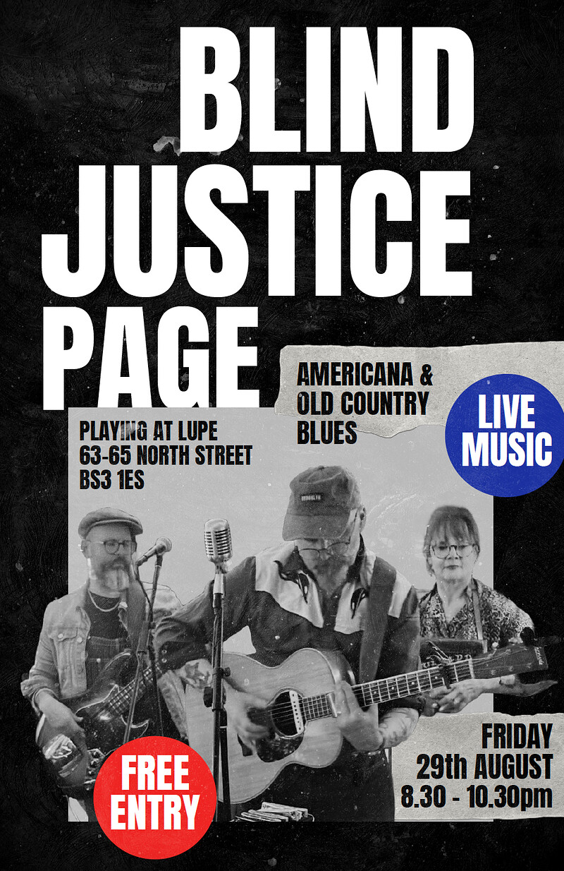 Blind Justice Page at LUPE