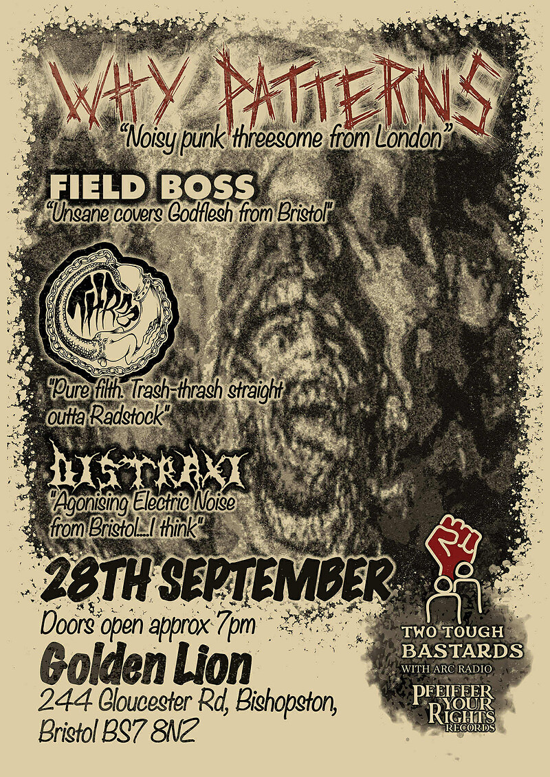 Why Patterns + Throb + Field Boss + Distraxi at The Golden Lion