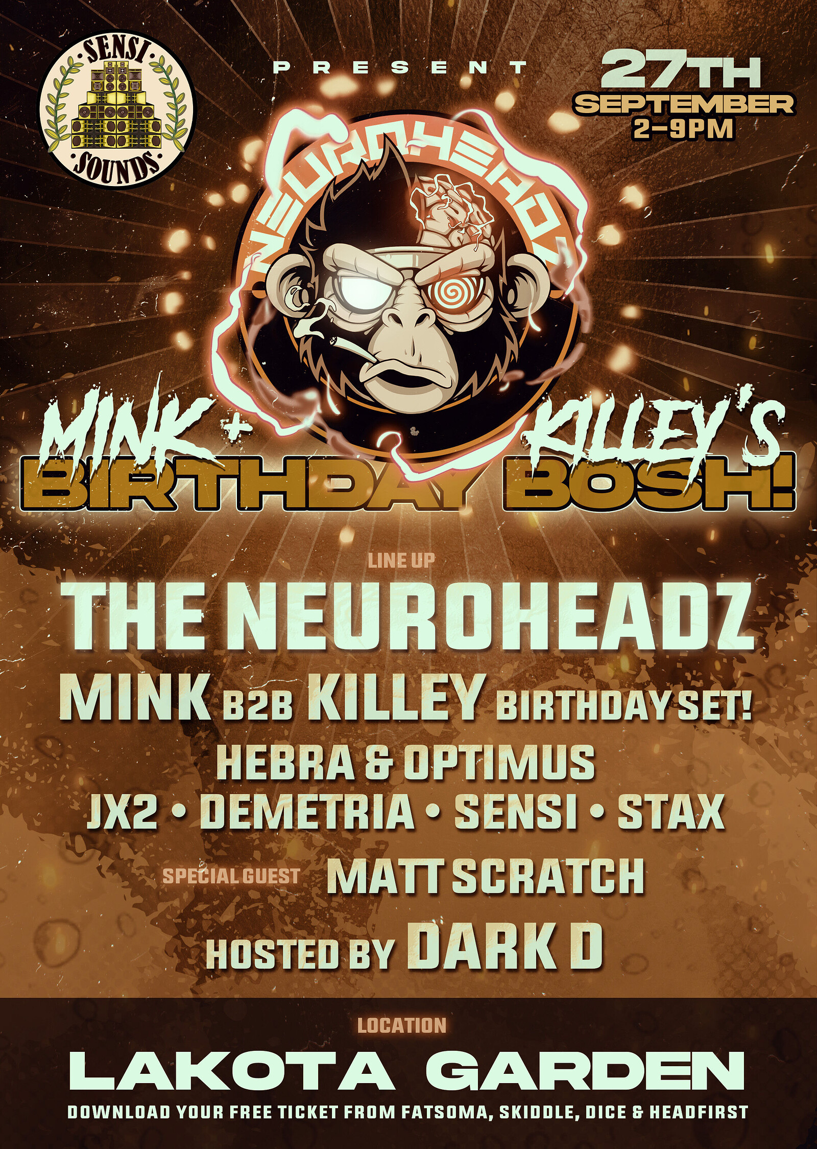 Neuroheadz x Sensi Sounds at Lakota