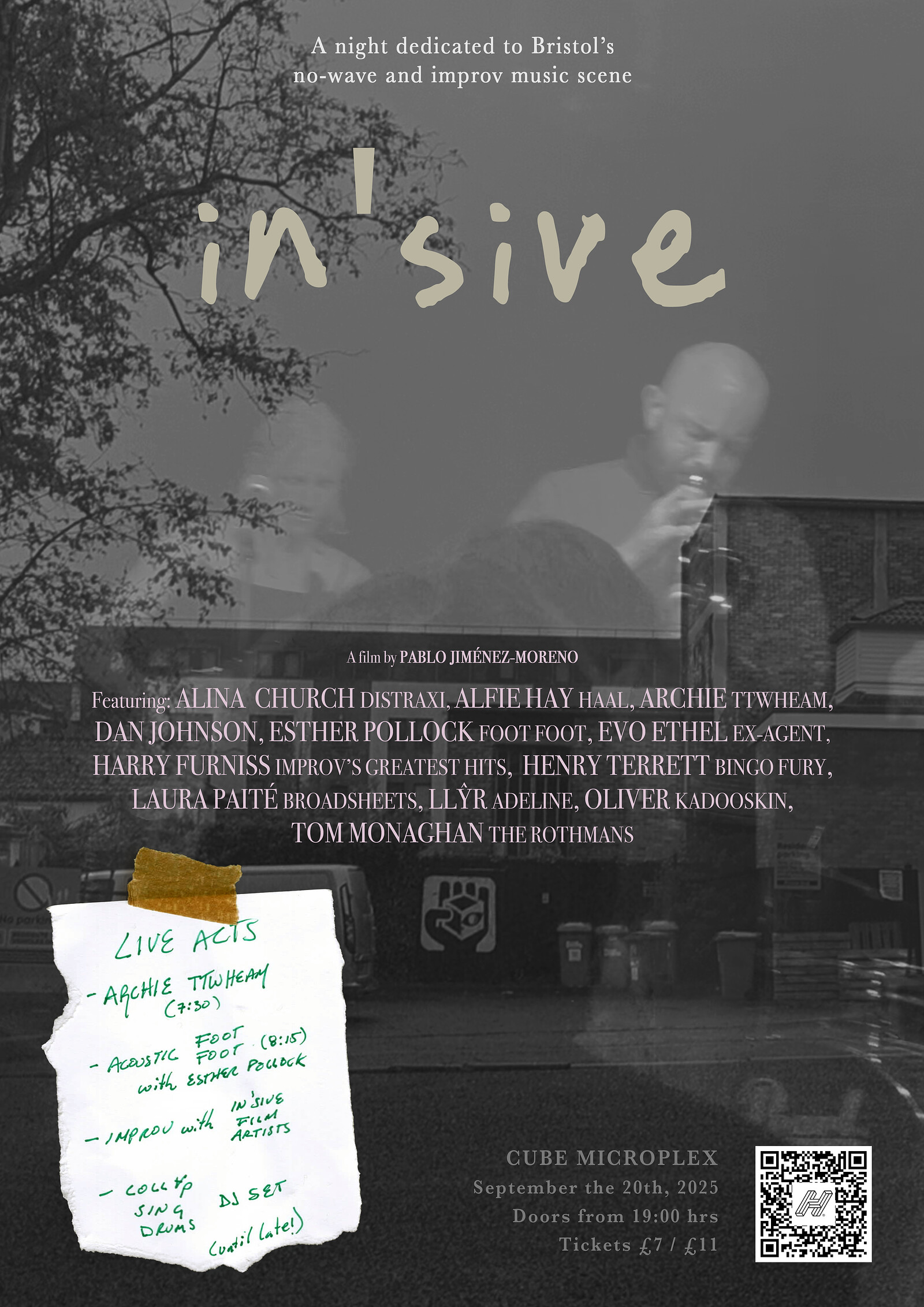 Film & improv at The Cube