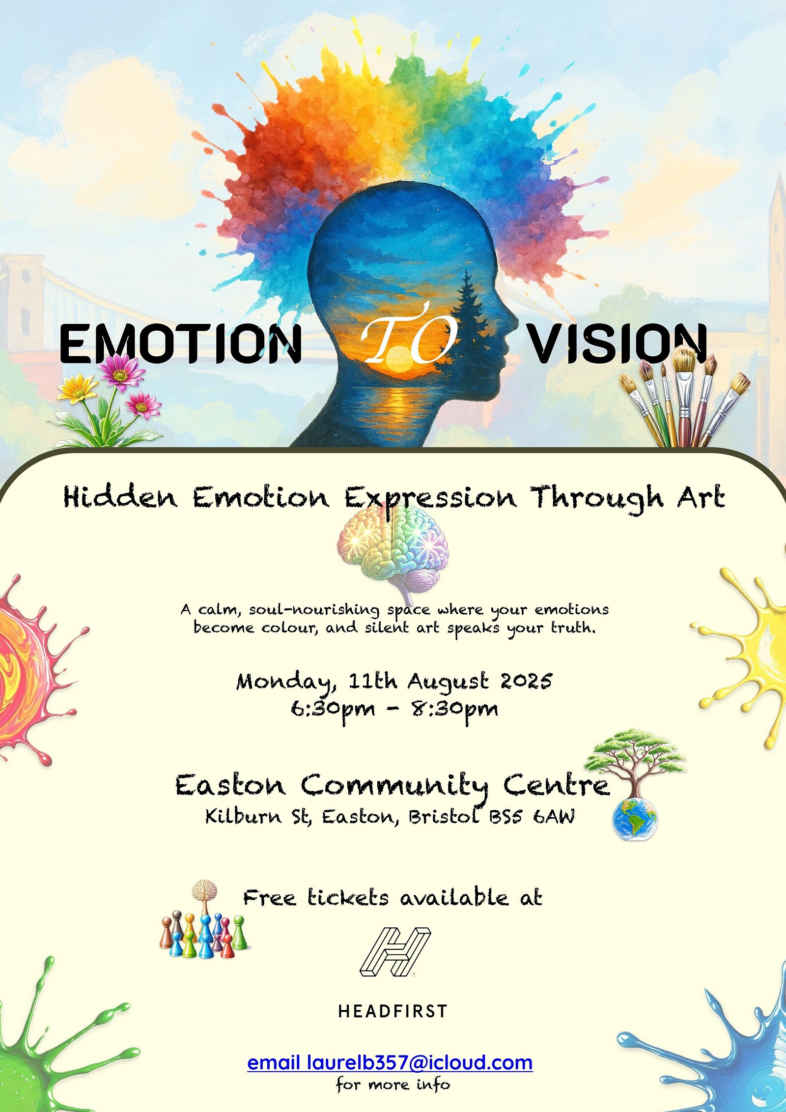 Emotion to Vision at Easton Community Centre
