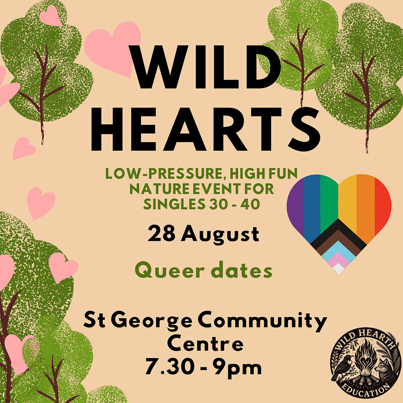 Wild Hearts Dating - Queer dates 30 - 40ish at St George Community Centre, Church Rd, Bristol BS5 8AA