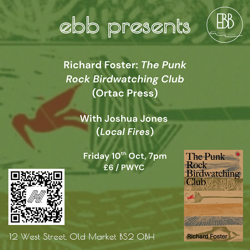 Richard Foster: *Punk Rock Birdwatching Club* at East Bristol Books