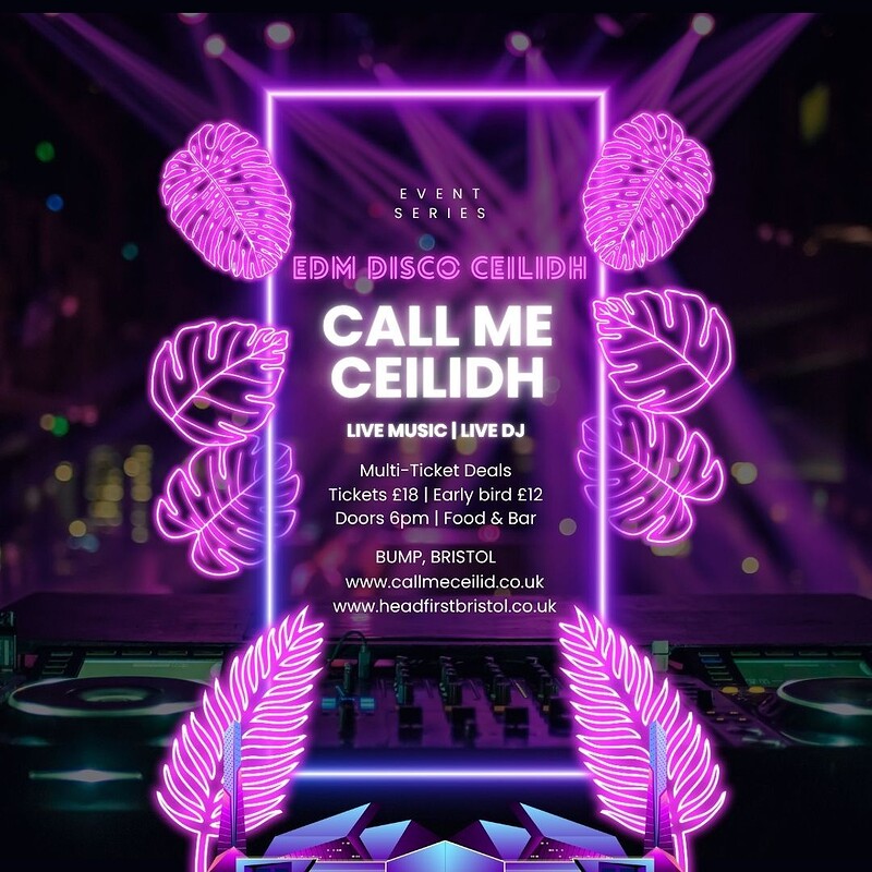 Call Me Ceilidh - CRIMBO at BUMP, Bristol