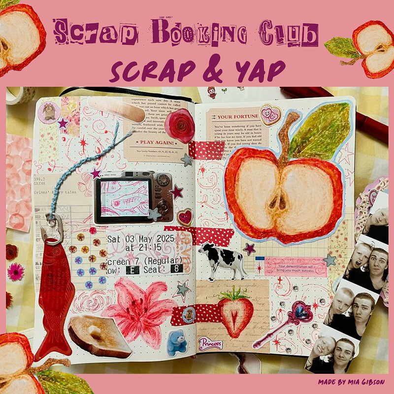 'Scrap & Yap' Scrapbooking Club at Basement Beer