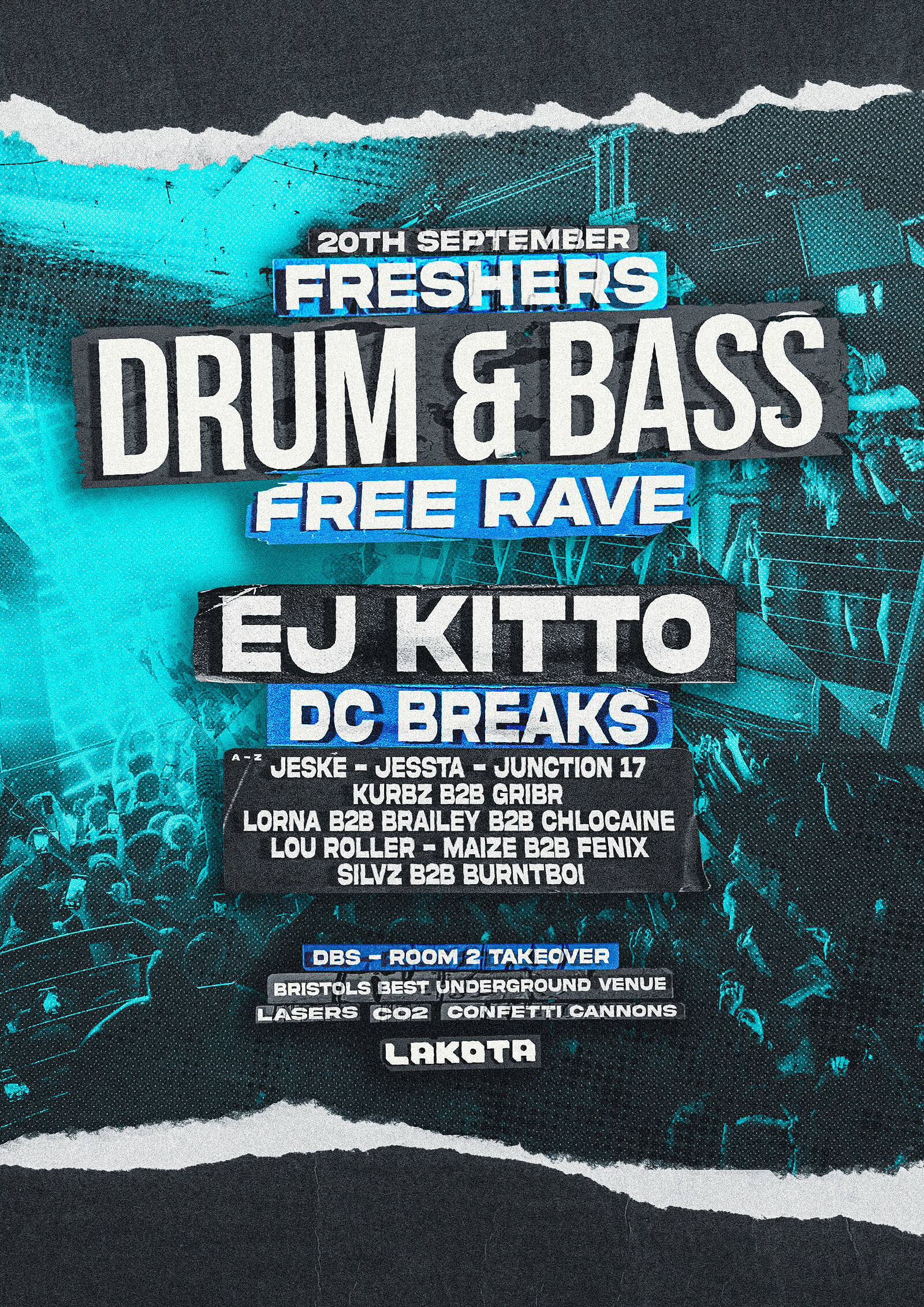 Drum & Bass Rave w/ EJ Kitto at Lakota