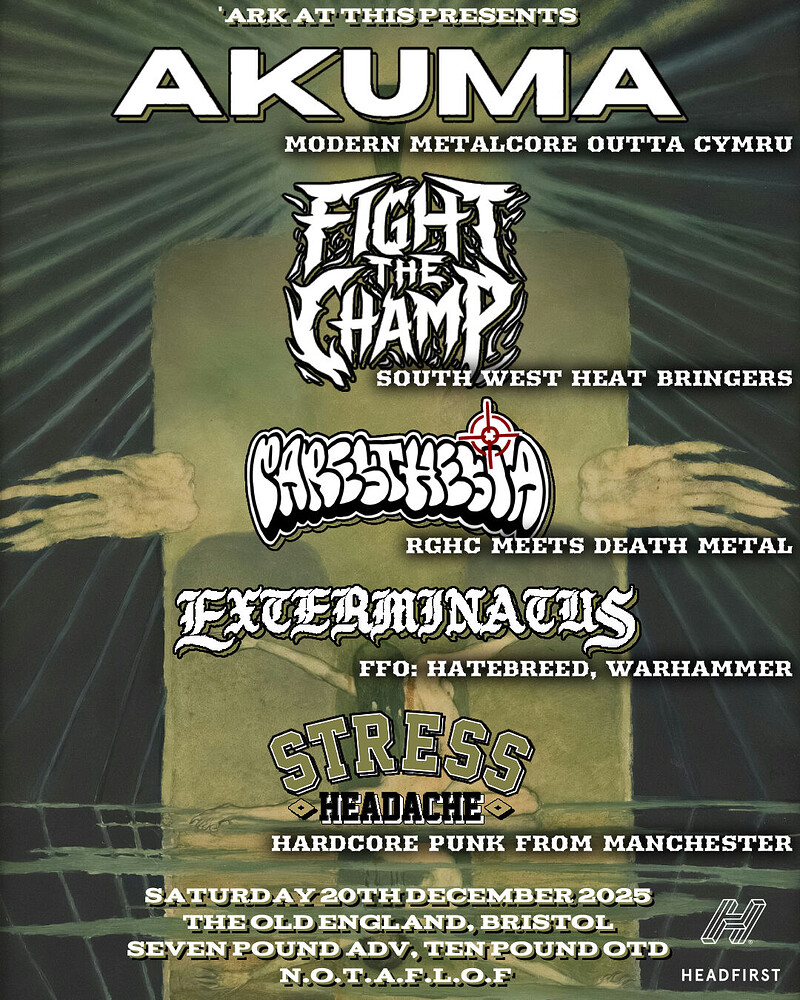 Akuma/Fight The Champ + Guests at The Old England Pub