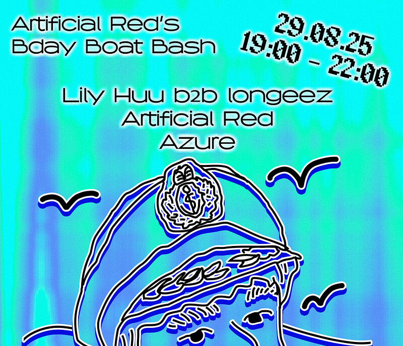 Artificial Red's Birthday Boat Bash at Flower Of Bristol