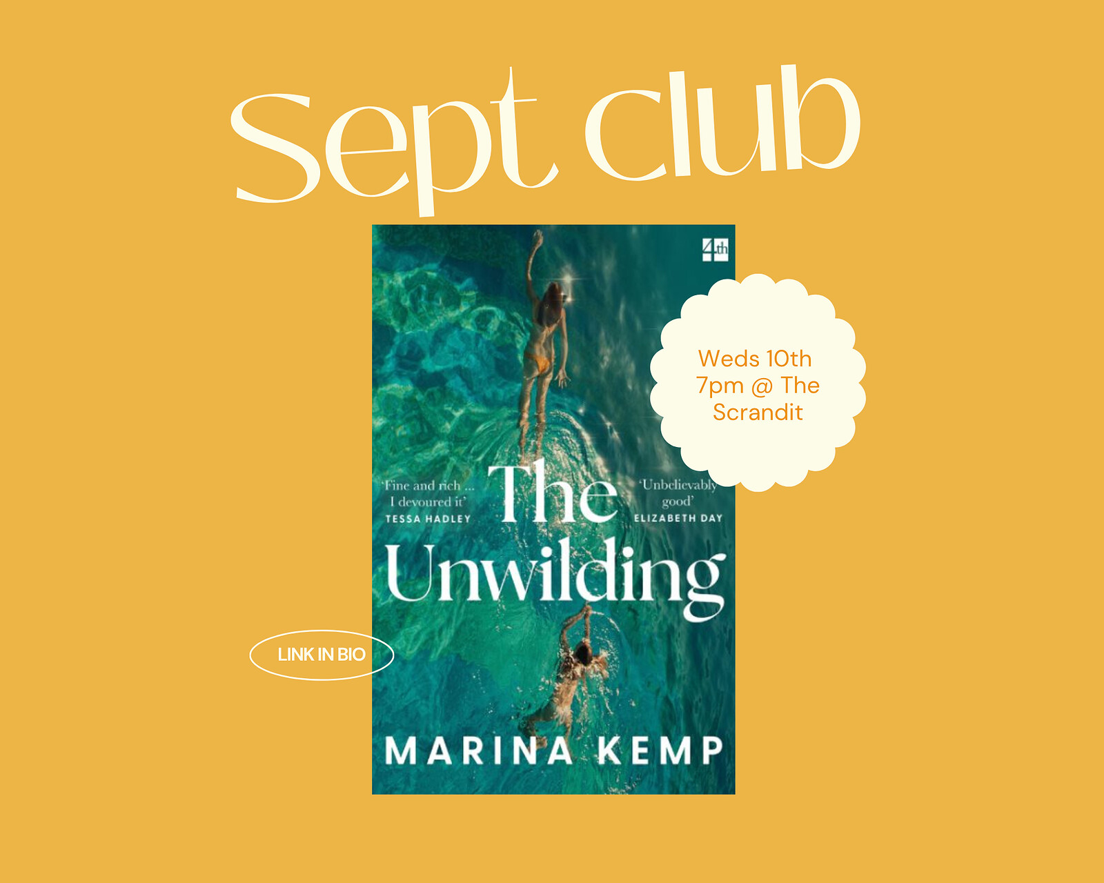 September Book Club | The Unwilding at The Scrandit, Christmas Steps