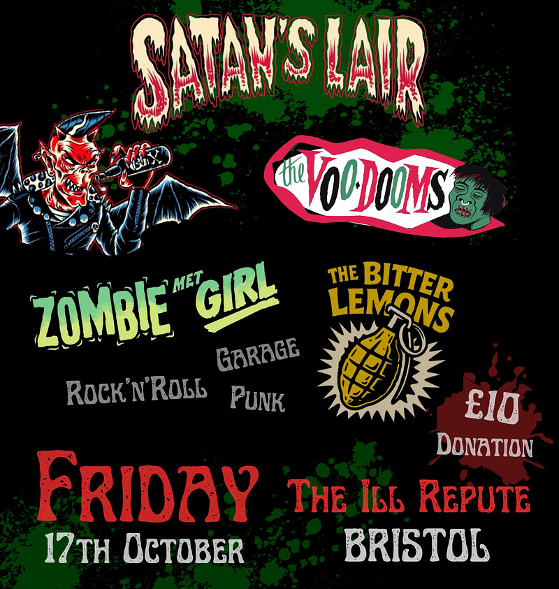Satan's Lair 2025 FRIDAY at The Ill Repute