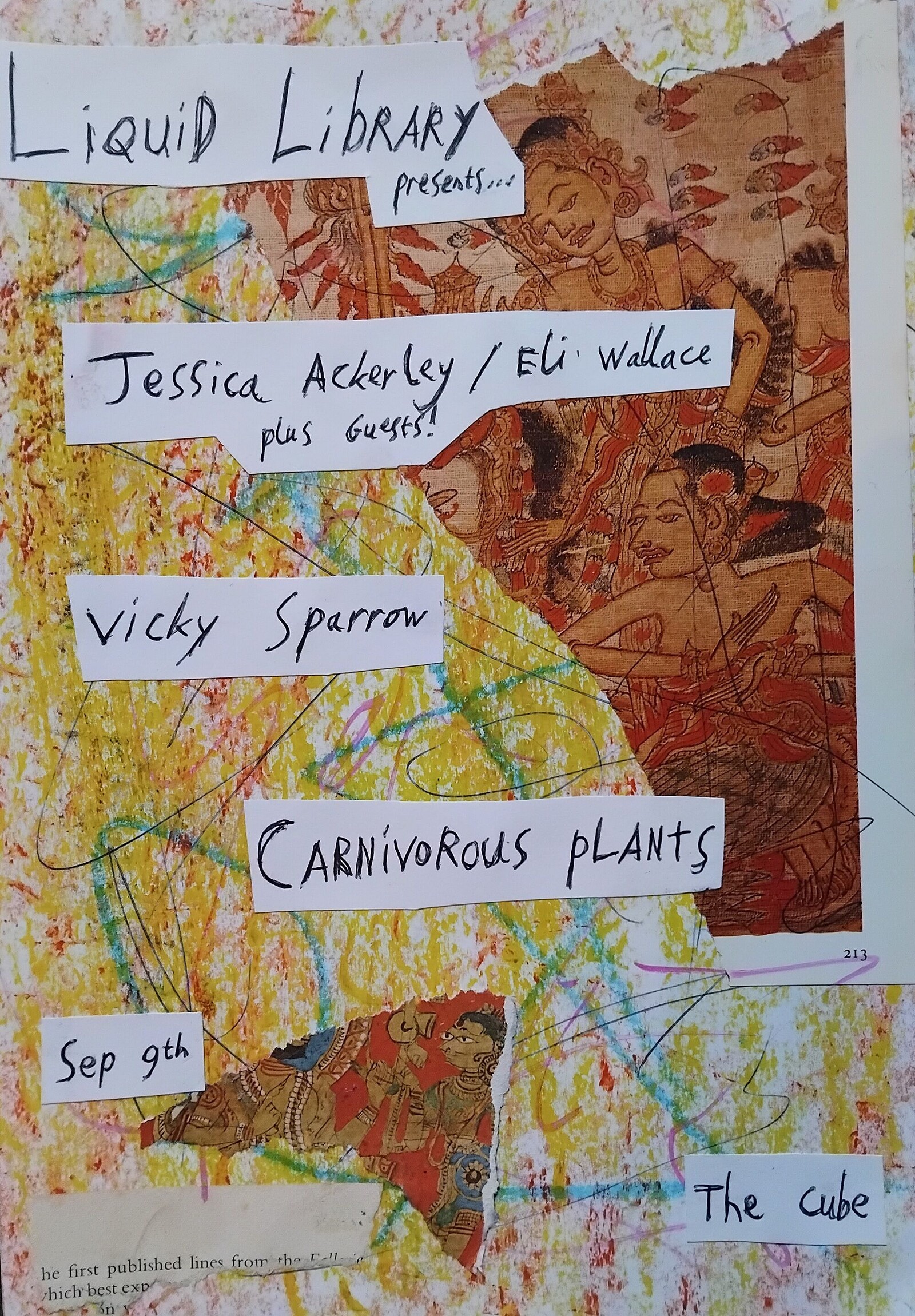 Liquid Library Presents.. at The Cube