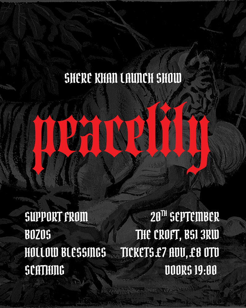 Peacelily EP Release Show at The Croft