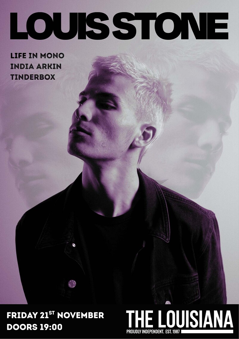 Louis Stone + Support at The Louisiana