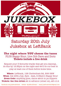 Jukebox Party at The Left Bank