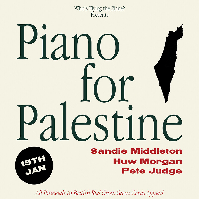 Piano for Palestine at The Cube