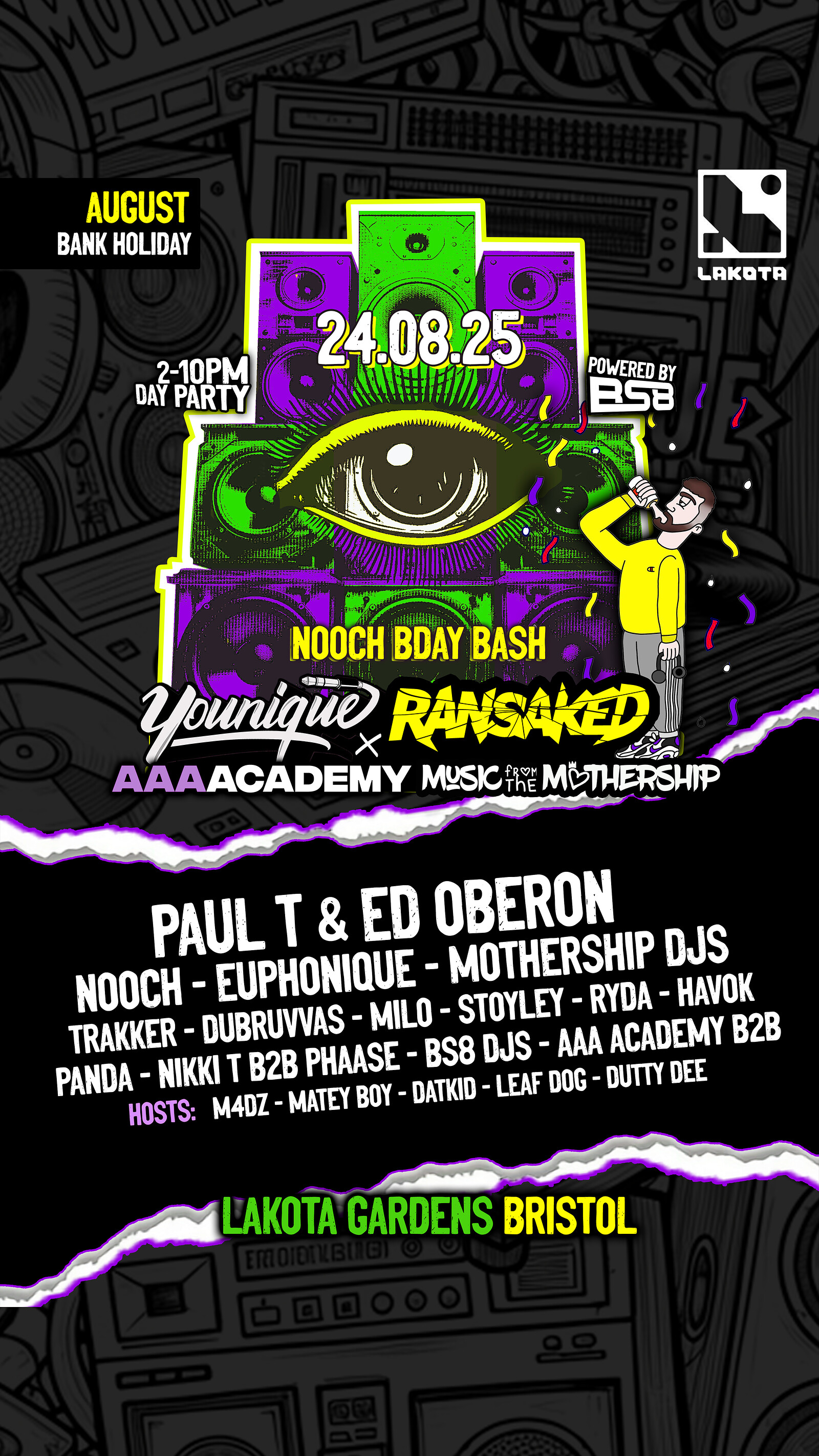 NOOCH BIRTHDAY BASH at Lakota