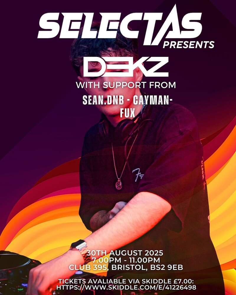 SELECTAS WAREHOUSE RAVE FT DEEKZ at Club395