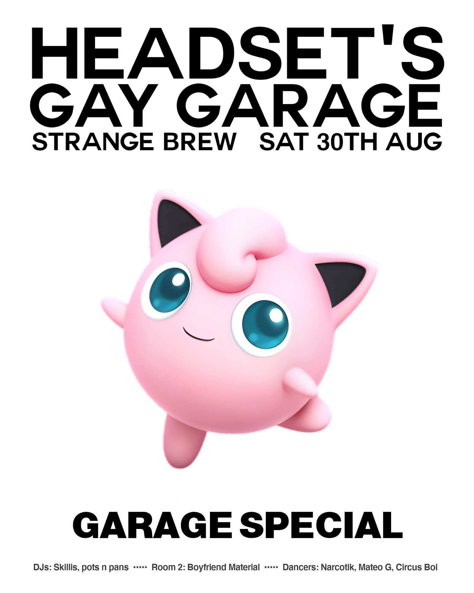 Headset's Gay Garage: 100% Garage Special at Strange Brew