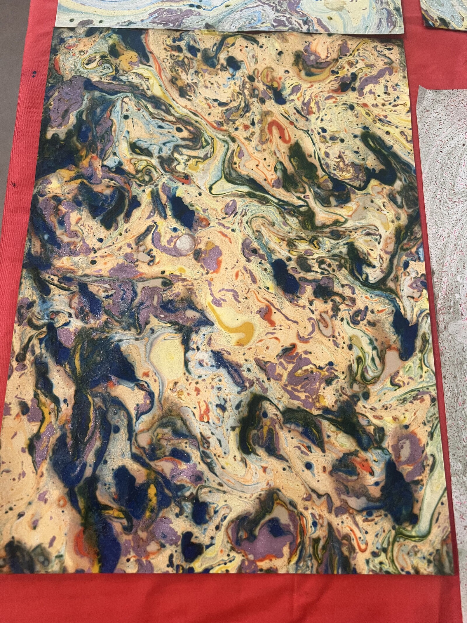Marble Painting Workshop at The Lost and Found Clifton