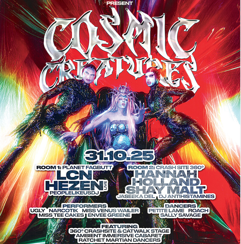 FAGBUTT X Loco Klub present: Cosmic Creatures w/ LCN, Shay Malt, HEZEN ++ at Loco Klub