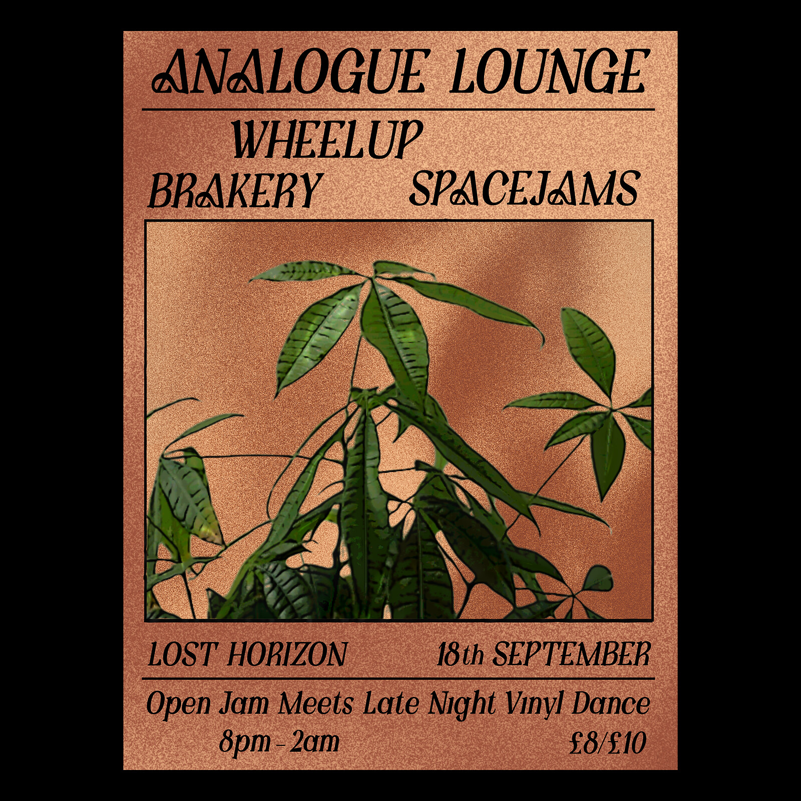 Analogue Lounge w/ WheelUP at Lost Horizon