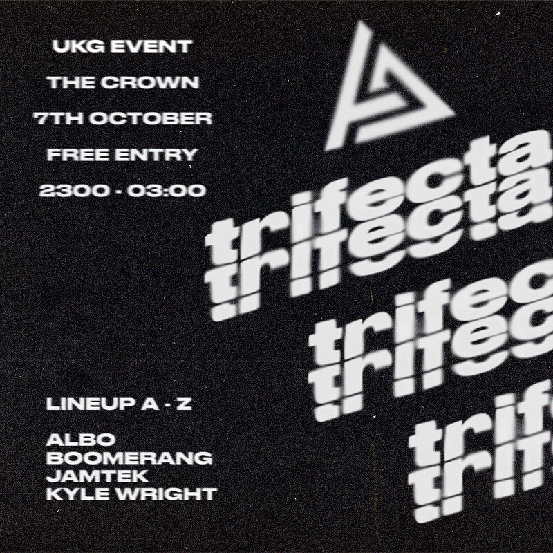 Trifecta Audio: Albo, Boomerang, Jamtek, Kyle Wright at The Crown