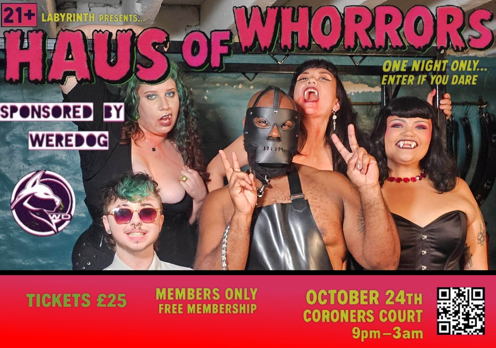 Labyrinth Presents...Haus of Whorrors at The Coroner's Court