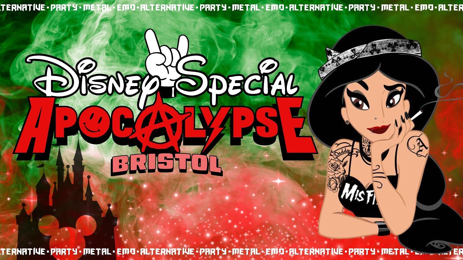 Apocalypse Bristol  - Disney Special - Metal / Emo / Alternative / Party at Basement 45