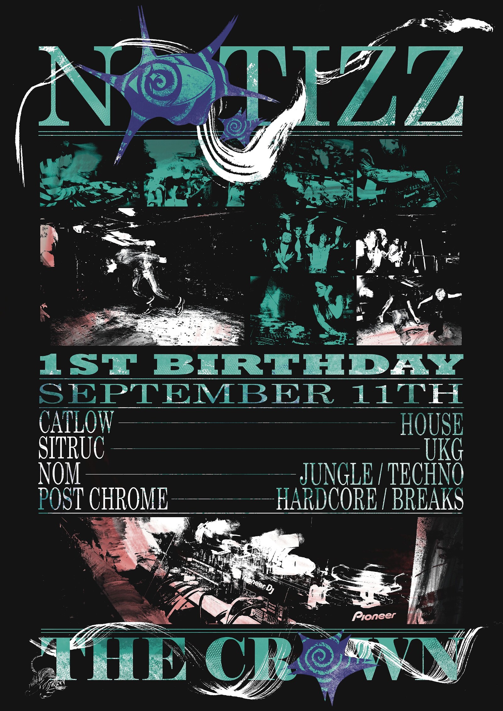 Notizz Bday Bash at The Crown