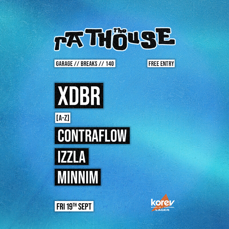 The Rathouse: XDBR, MiNNiM, Izzla + Contraflow at The Mothers Ruin