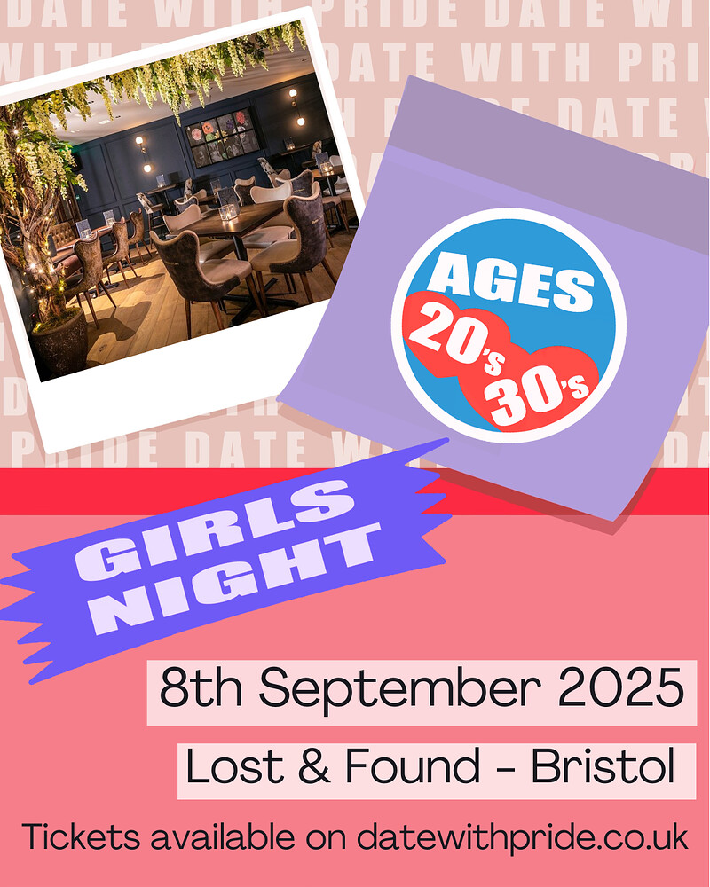 Girls Night - LGBTQ+ Speed Dating Bristol - 8th September at Lost & Found