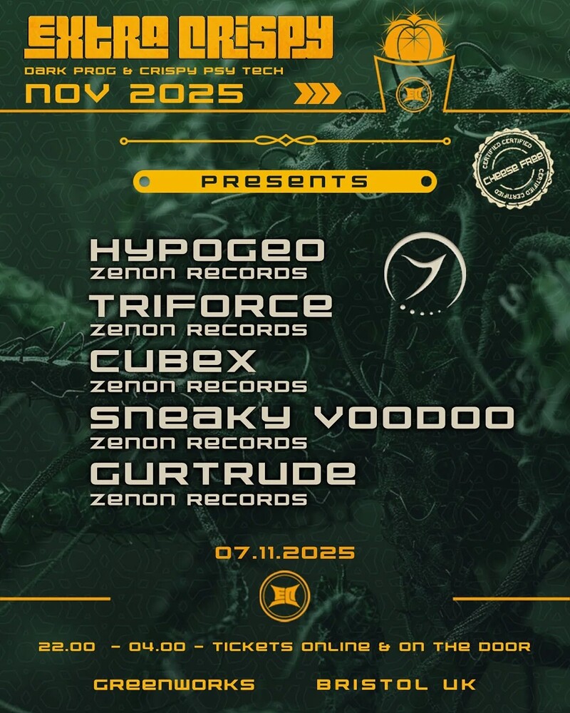 Extra Crispy Vol 4 Feat Zenon Recs at Green Works