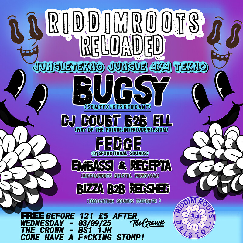 RIDDIM ROOTS RELOADED at The Crown