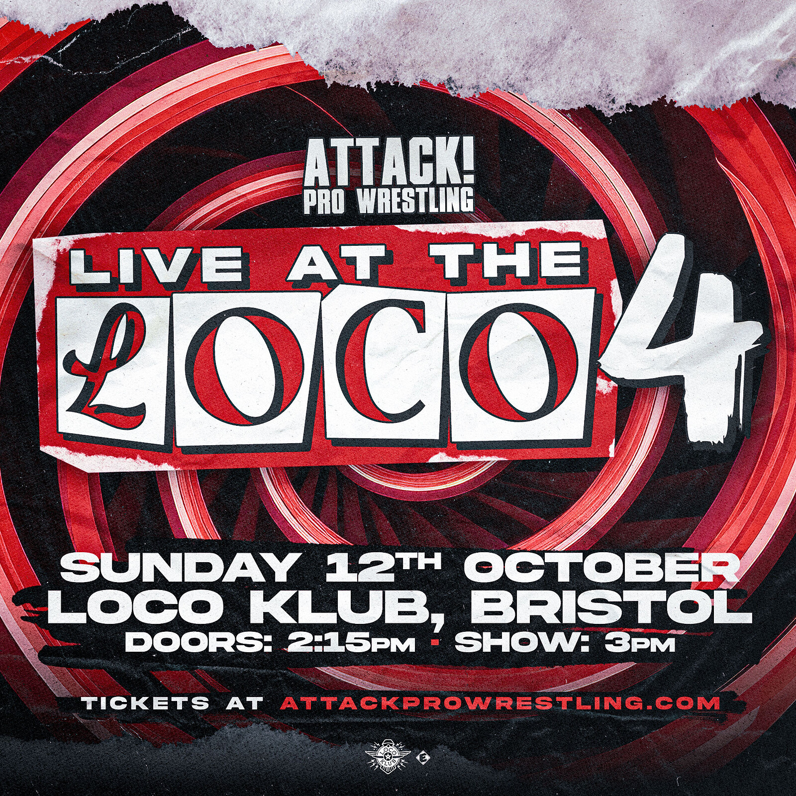 ATTACK Pro Wrestling - At The Loco 4 at Loco Klub